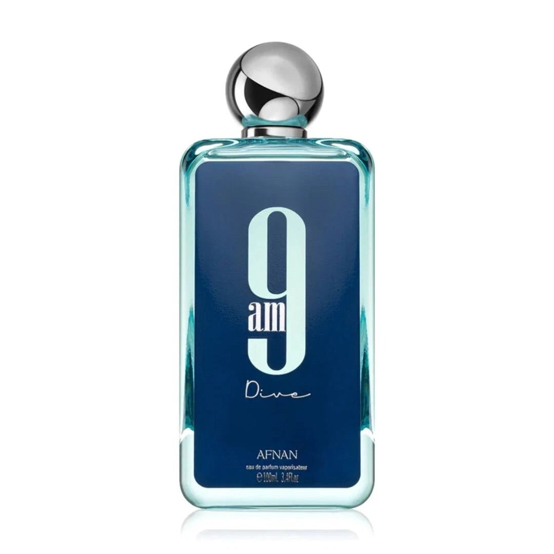 Afnan 9AM Dive Perfumes EDP 3.4 Oz 100 ML For Unisex 🥇USA Seller