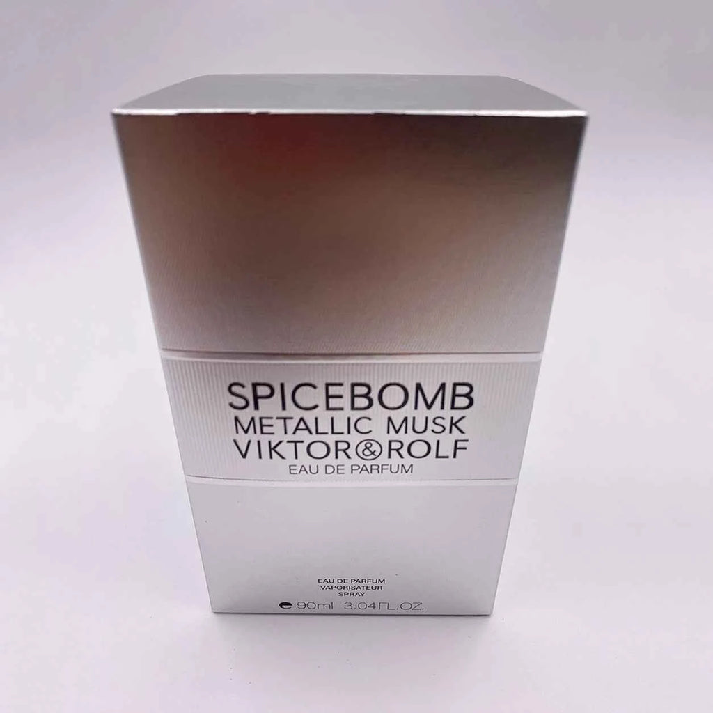 Viktor & Rolf Spicebomb Metallic Musk 3oz EDP Spray for Men New Sealed In Box