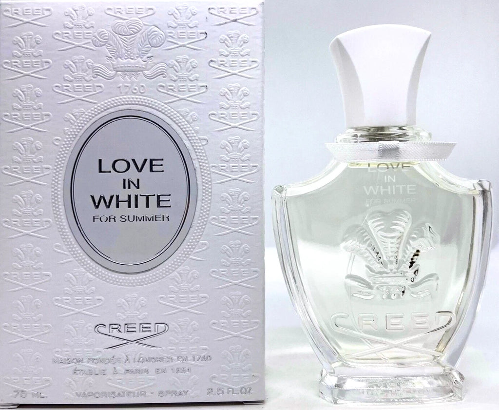 Creed Love In White for Summer Eau de Parfum Spray for Women 2.5 oz / 75ml New