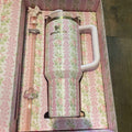 Stanley LoveShackFancy Blooming Heirloom 40 Oz Quencher Tumbler NEW AUTHENTIC