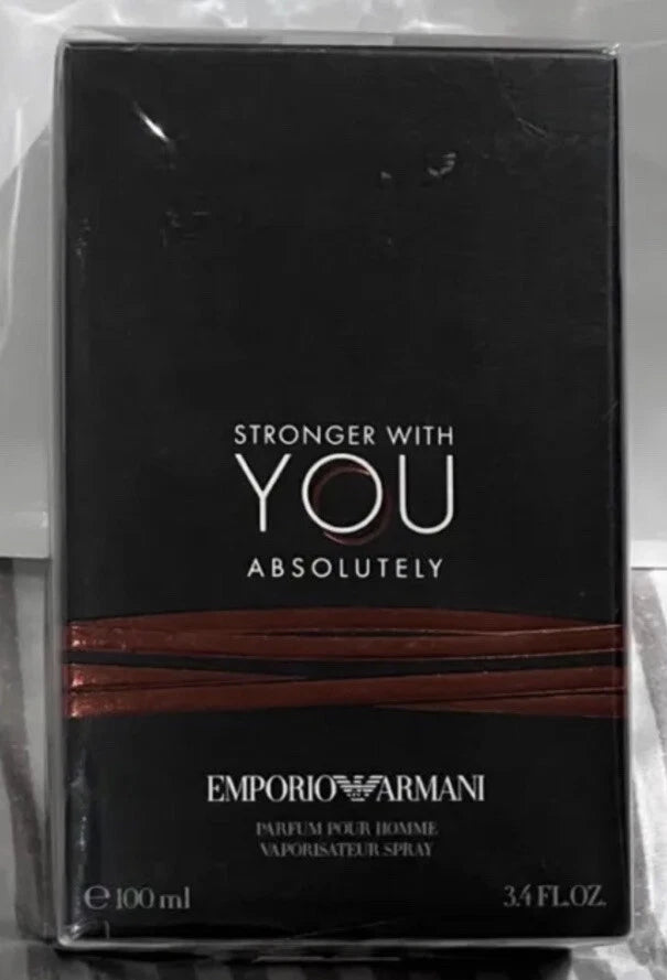 Emporio Armani Stronger With You Absolutely Parfum Pour Homme Spray 100ml / 3.4 fl oz Men's Fragrance