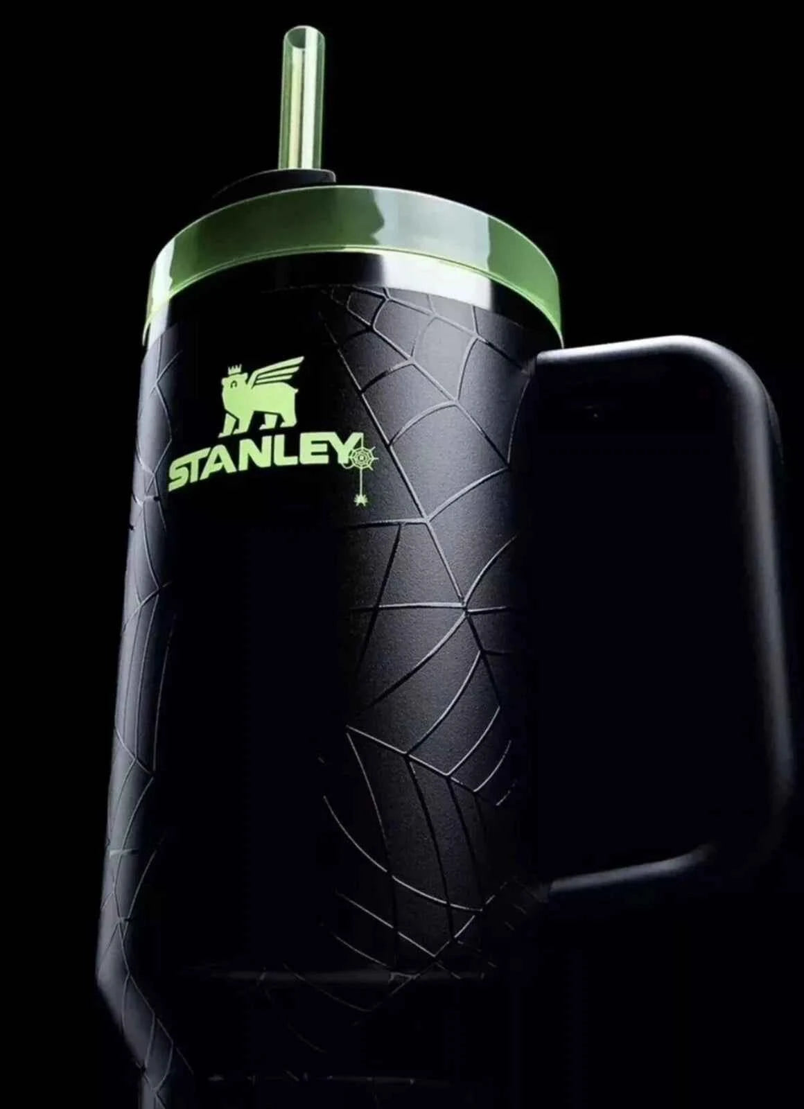 Stanley HALLOWEEN WEB GLOW H2.0 40oz Tumbler Limited Edition 100% Authentic