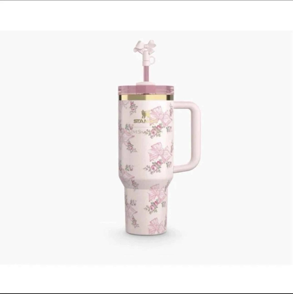 LoveShackFancy x Stanley | 40 OZ Rosa Beaux Pink