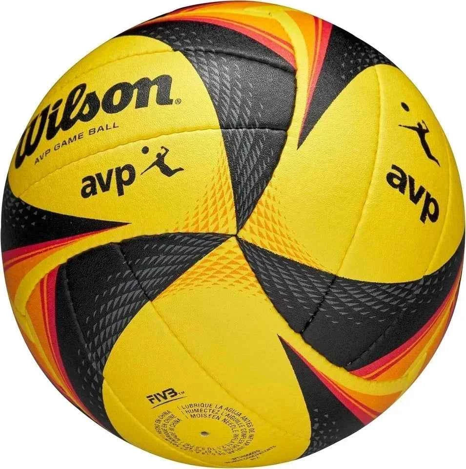 Wilson AVP OPTX Official Beach Volleyball Tour Match Game Ball - Black/Yellow