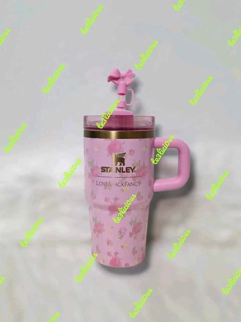 STANLEYxLOVE SHACK FANCY 20oz STAINLESS STEEL QUENCHER H2.0 FLOWSTATE TUMBLER