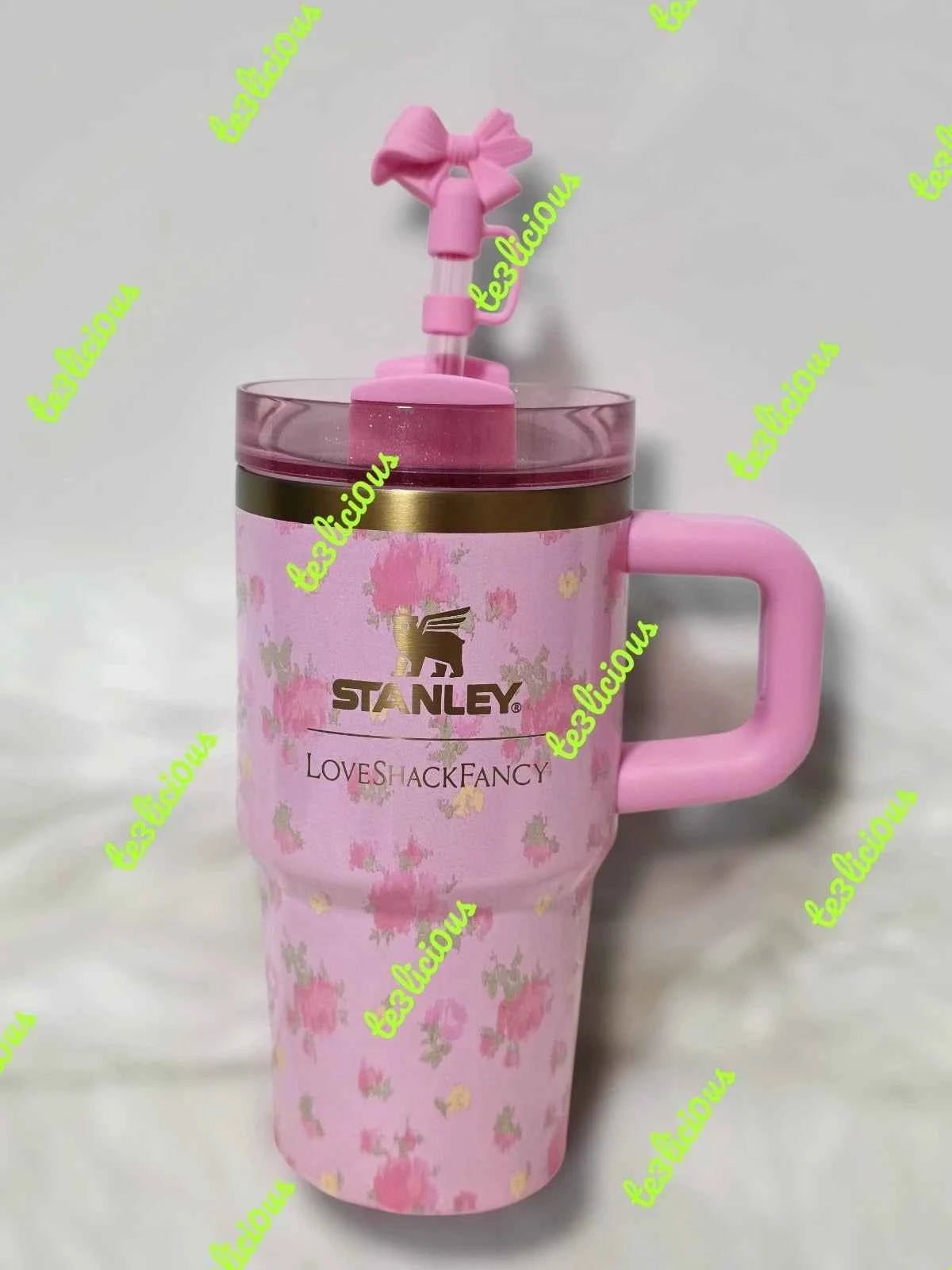 STANLEYxLOVE SHACK FANCY 20oz STAINLESS STEEL QUENCHER H2.0 FLOWSTATE TUMBLER